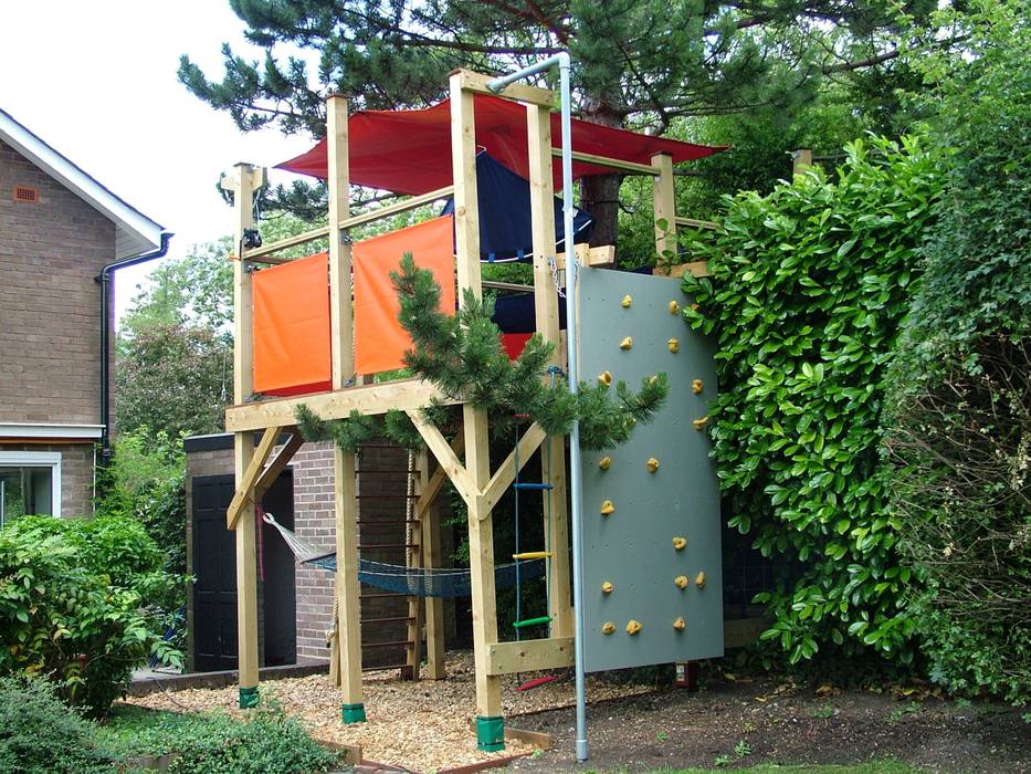 Tree house, TreeSaurus TreeSaurus Moderne tuinen