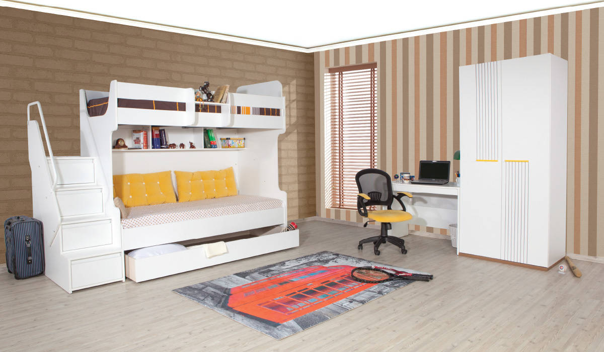 Compact Ranza Serisi, Alım Mobilya Alım Mobilya Minimalist nursery/kids room Beds & cribs
