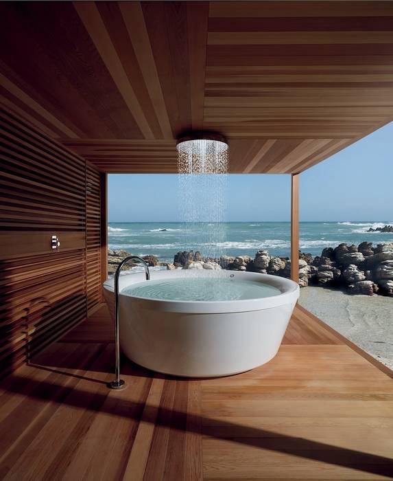 Badewanne Objekte, Design by Torsten Müller Design by Torsten Müller コロニアルスタイルの お風呂・バスルーム