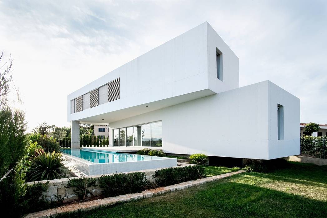 Casa Mikado, Ascoz Arquitectura Ascoz Arquitectura حديقة