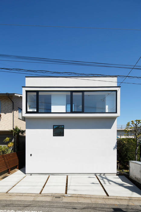 東玉川の家, 向山建築設計事務所 向山建築設計事務所 Moderne huizen