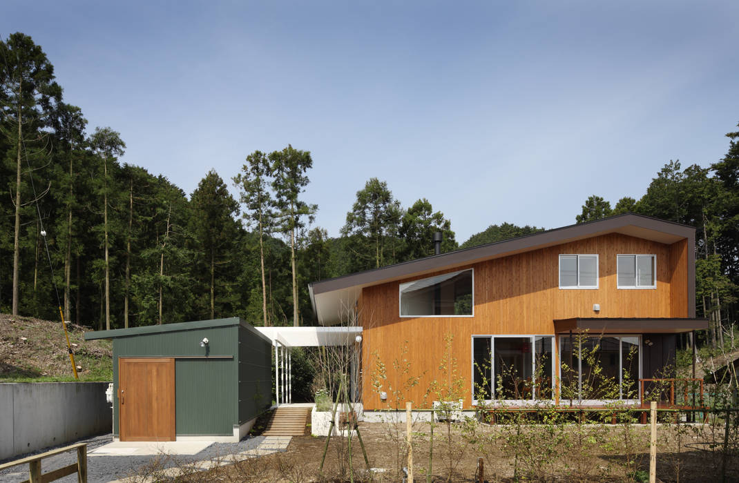 日高の家, TAMAI ATELIER TAMAI ATELIER Casas estilo moderno: ideas, arquitectura e imágenes