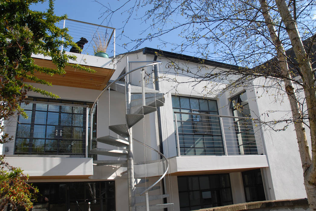 The Wine Warehouse, Chepstow, Hall + Bednarczyk Architects Hall + Bednarczyk Architects Modern houses