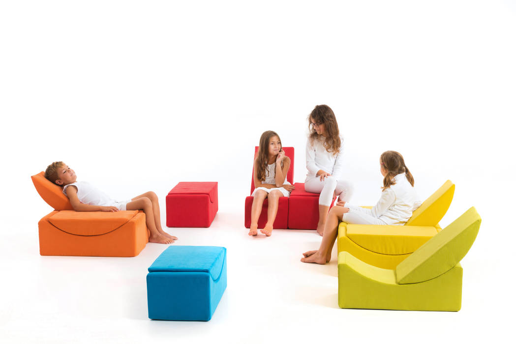 MOON SMALL – modulare Kindermöbel von LINA furniture homify Moderne Kinderzimmer Accessoires und Dekoration