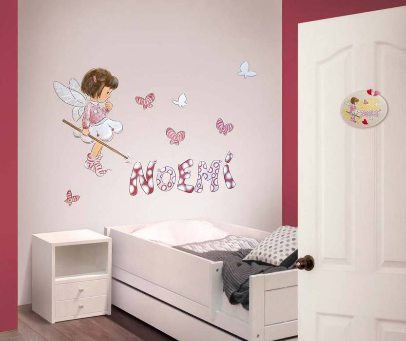 Habitaciones infantiles, Murales Divinos Murales Divinos Modern nursery/kids room