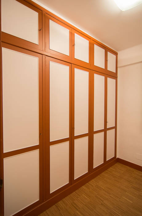 Reforma en Donostia / San Sebastián, Apal Estudio Apal Estudio ห้องนอน Wardrobes & closets