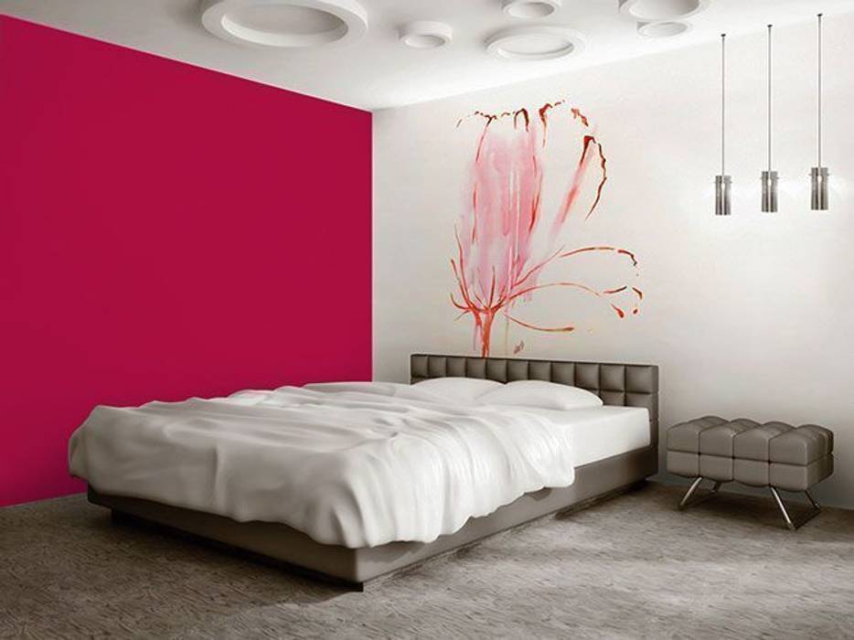 Dormitorios, Murales Divinos Murales Divinos Modern Bedroom