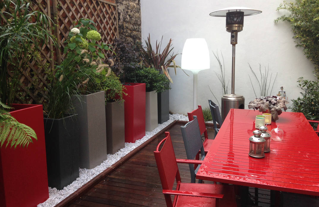 Bacs IMAGE'IN Hauts en couleurs !, ATELIER SO GREEN ATELIER SO GREEN Jardines de invierno modernos