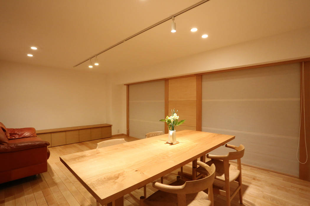 足利のリノベーション, 鈴木隆之建築設計事務所 鈴木隆之建築設計事務所 ห้องนั่งเล่น
