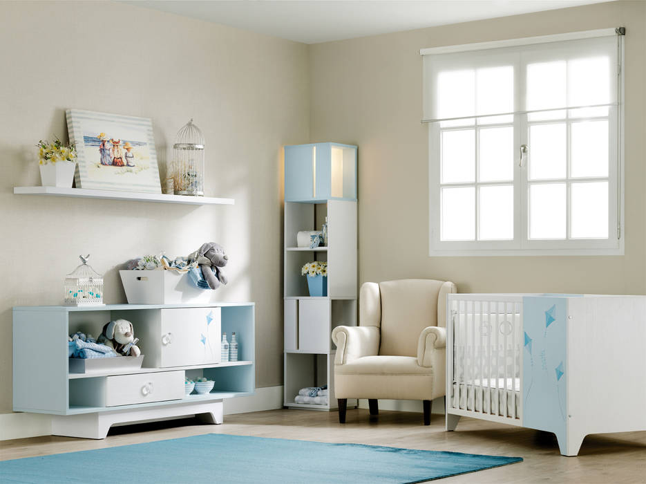 homify Nursery/kid’s room Beds & cribs