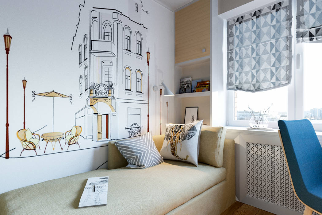 homify Scandinavian style nursery/kids room