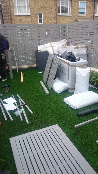 Roof terrace transformation, Paul Newman Landscapes Paul Newman Landscapes