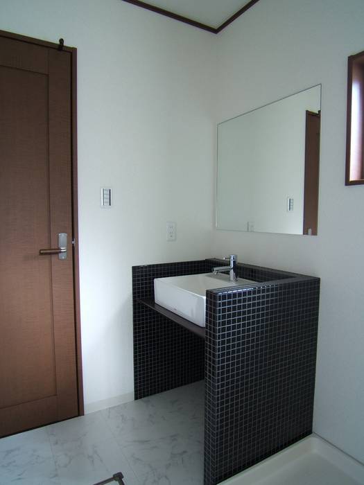 羽曳野市・O邸, OSM建築設計事務所 OSM建築設計事務所 Modern Bathroom