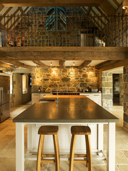 Les Prevosts Farm, CCD Architects CCD Architects Rustic style kitchen