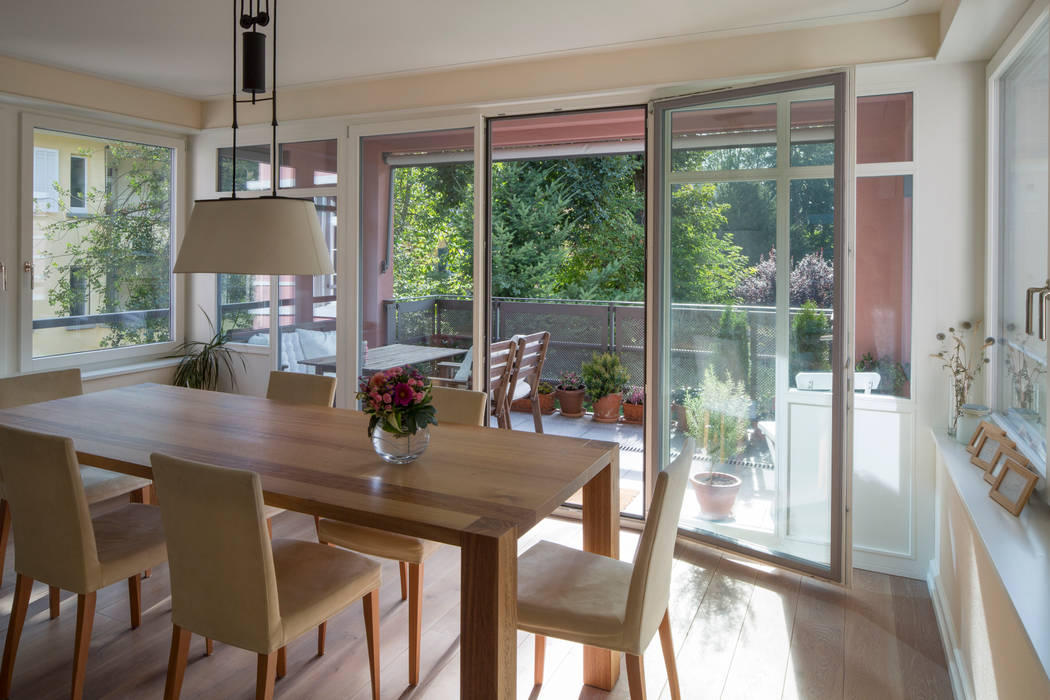 Mehrfamilienhaus in Zürich- Hirslanden, Tschander.Keller architekten Tschander.Keller architekten Classic style dining room