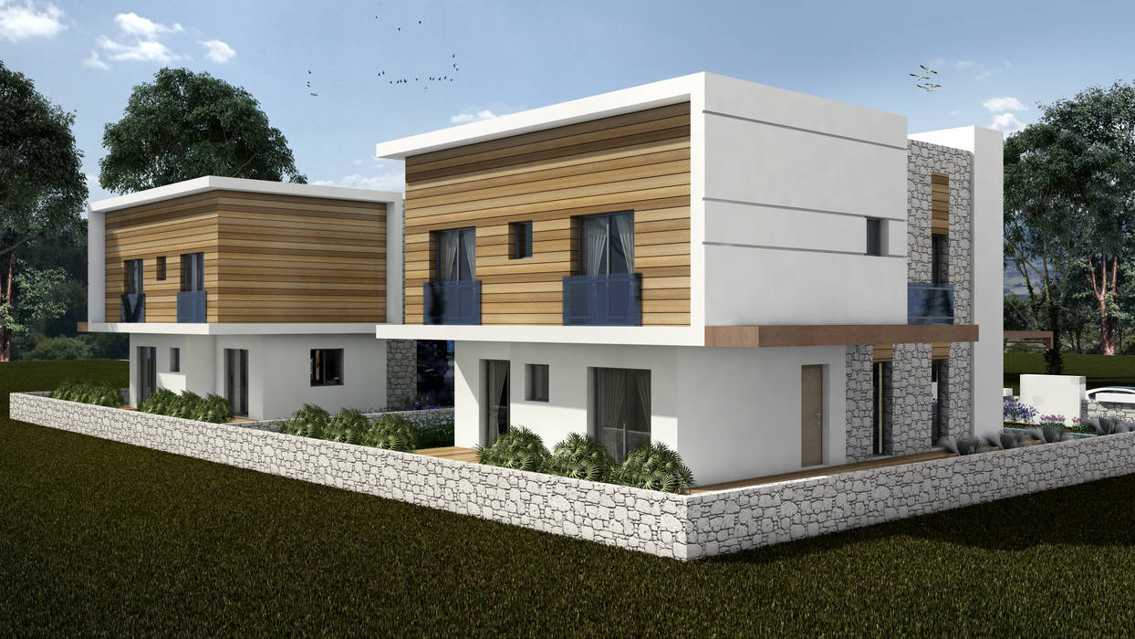 ÇEŞME VİLLA, MİNERVA MİMARLIK MİNERVA MİMARLIK Modern houses