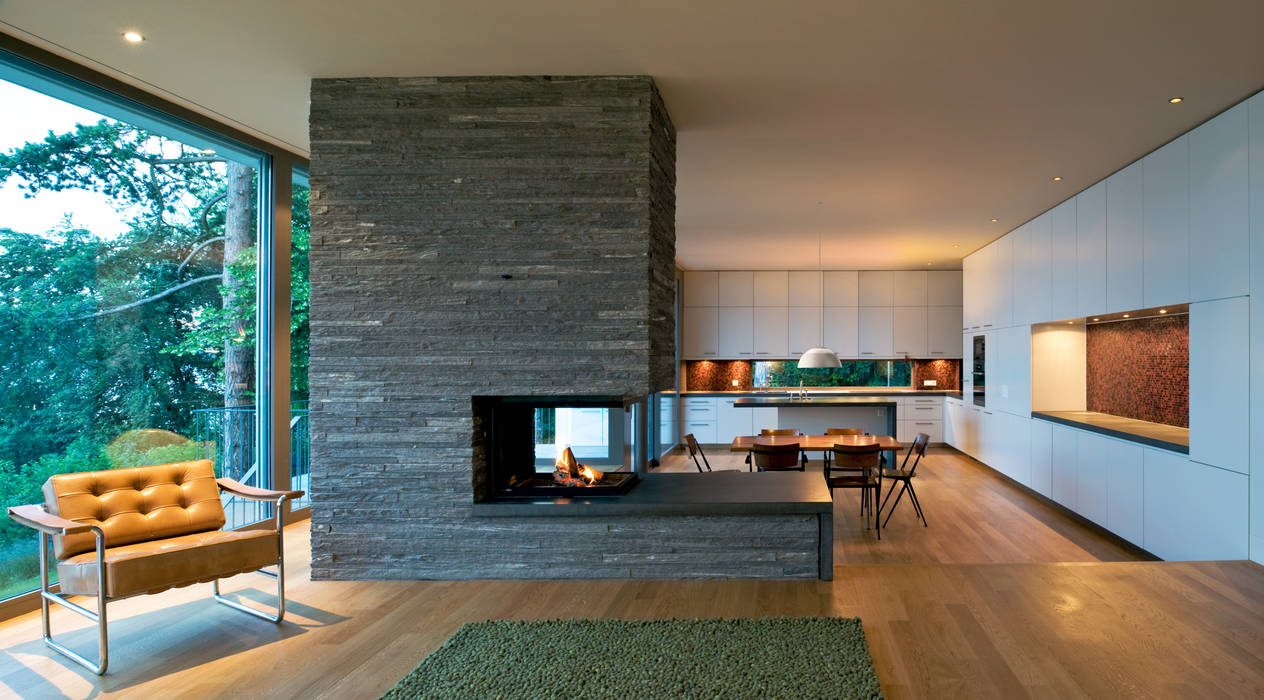 Villa hubbell swartz moderne wohnzimmer von mach ...