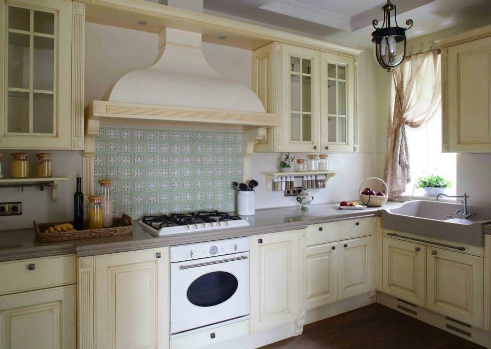 Загородный дом 360м2, Tatiana Ivanova Design Tatiana Ivanova Design Cucina in stile classico