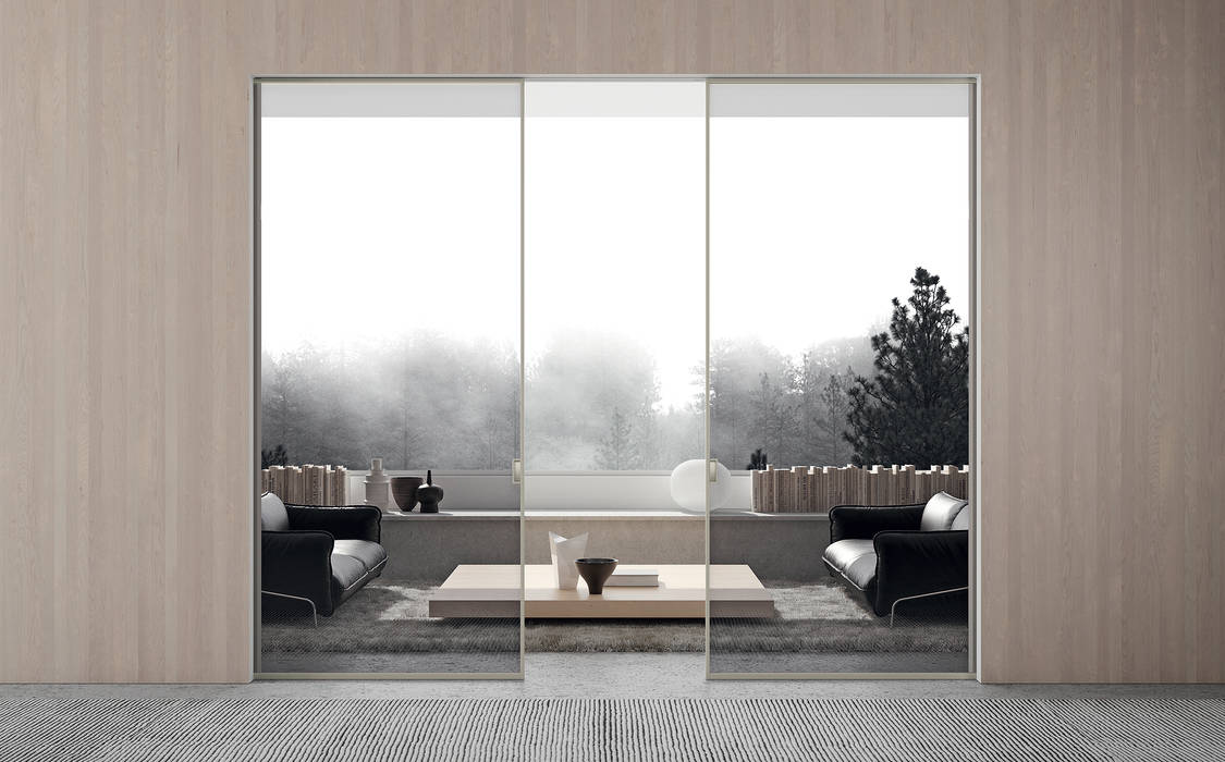 MODO, MOVI ITALIA SRL MOVI ITALIA SRL Other spaces Glass Room dividers & screens