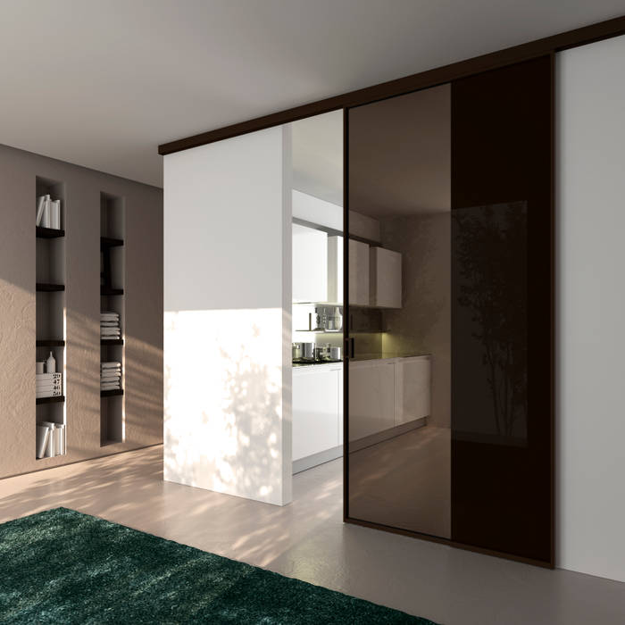 MODO, MOVI ITALIA SRL MOVI ITALIA SRL غرف اخرى زجاج Room dividers & screens