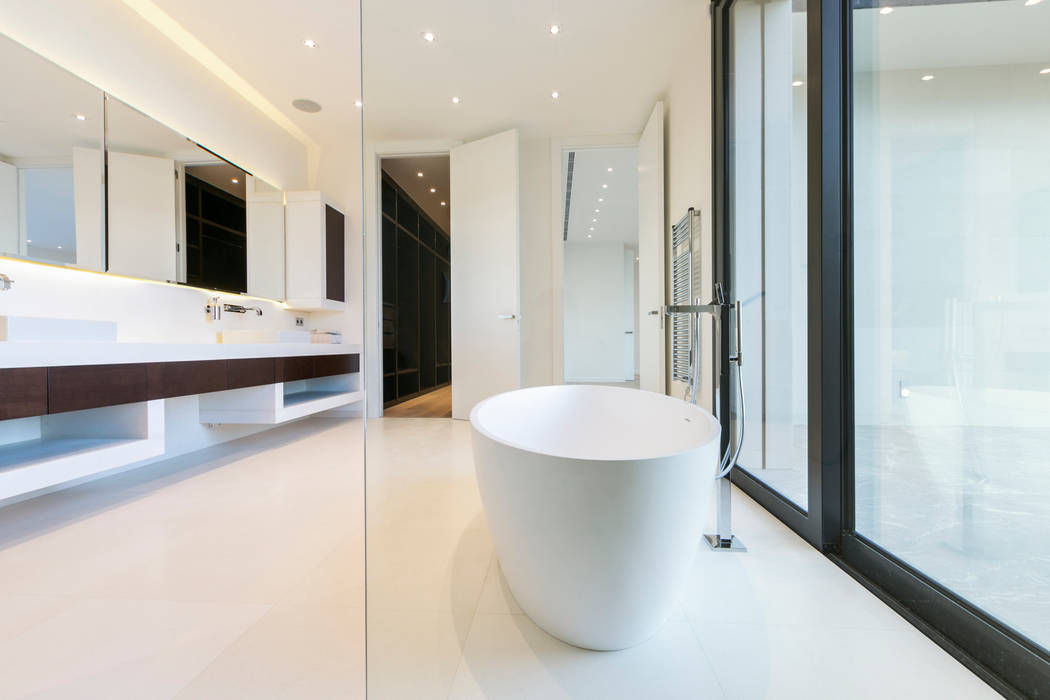 CASA SV II, RM arquitectura RM arquitectura Minimal style Bathroom