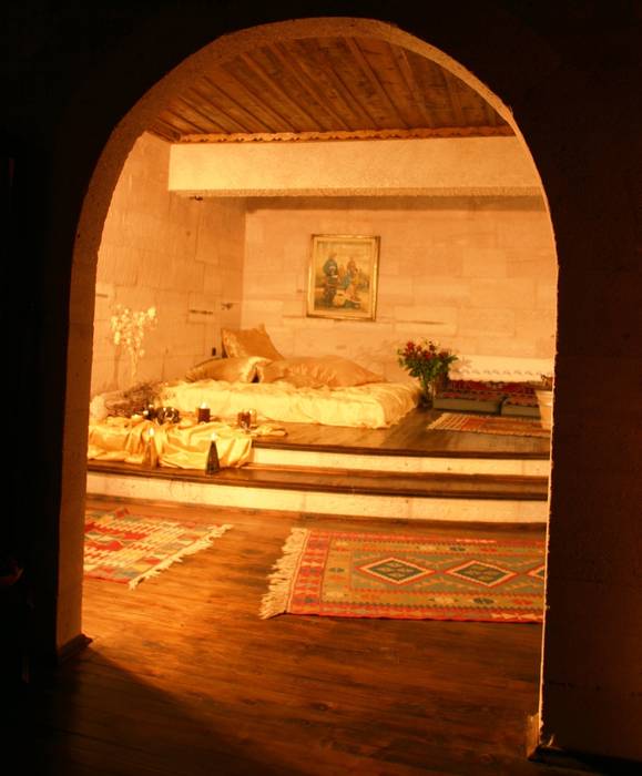 202 Oda KarlıkEvi Butik Otel Kapadokya Kırsal Oturma Odası Aksesuarlar & Dekorasyon