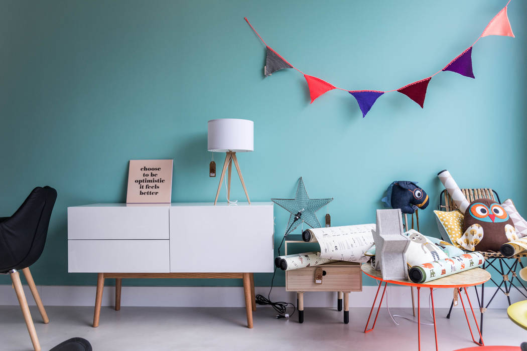 ARZE SHOWROOM, Colectivo Arze Colectivo Arze Scandinavian style nursery/kids room Accessories & decoration