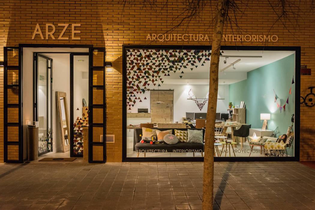 ARZE SHOWROOM, Colectivo Arze Colectivo Arze Commercial spaces Offices & stores