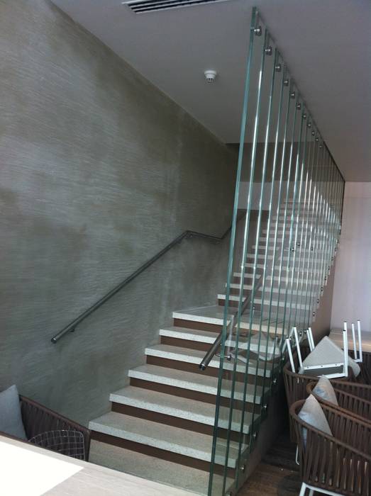 BAKÜ PORT STAIRS, ÖZEL PROJE ÇÖZÜMLERİ ÜRETİMİ MİMARLIK SANAYİ VE TİCARET LTD ŞTİ ÖZEL PROJE ÇÖZÜMLERİ ÜRETİMİ MİMARLIK SANAYİ VE TİCARET LTD ŞTİ Stairs Stairs