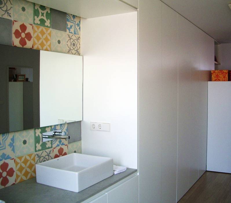 ESTUDIO 52, mae arquitectura mae arquitectura Modern bathroom