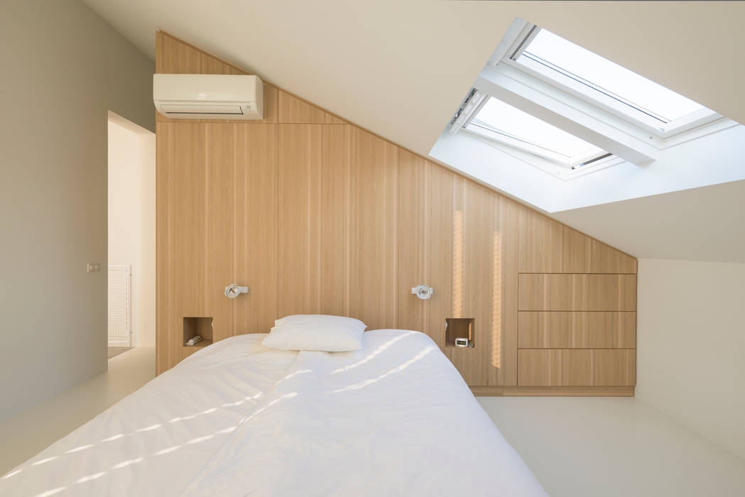 Woonhuis Leidsche Rijn, Architect2GO Architect2GO Minimalistische Schlafzimmer