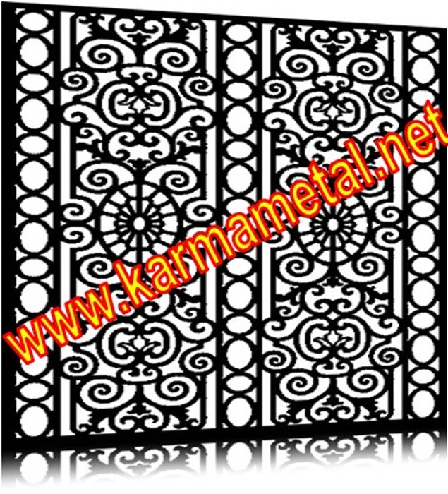karma metal cnc lazer kesim ferforje