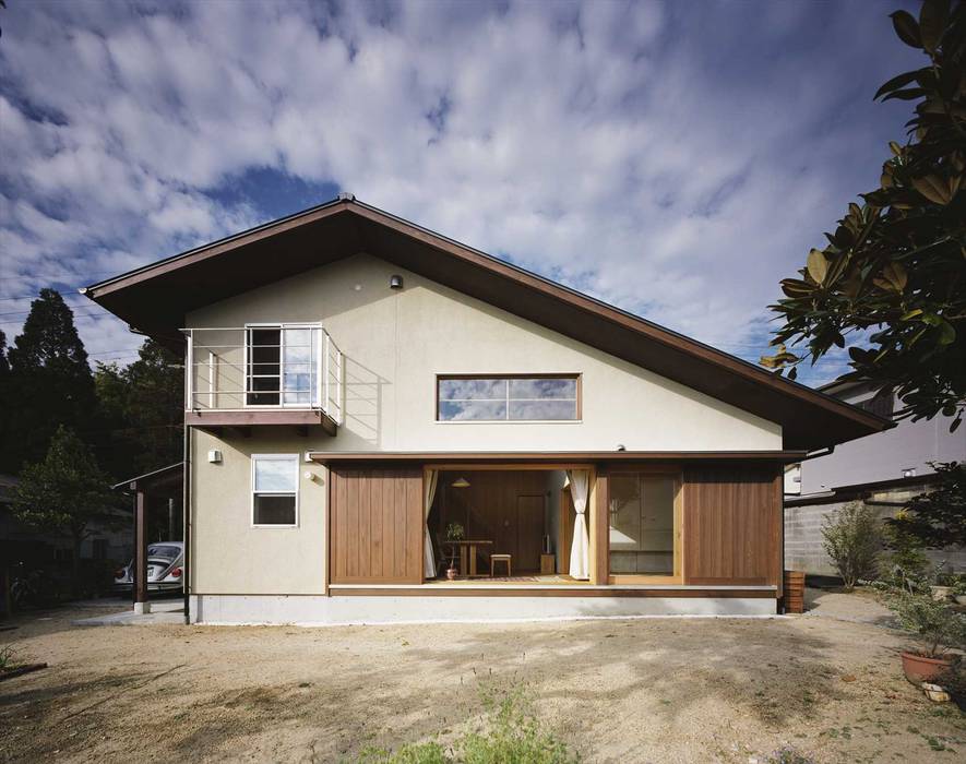 法蓮町の小さな家, 松デザインオフィス 松デザインオフィス Eclectic style houses