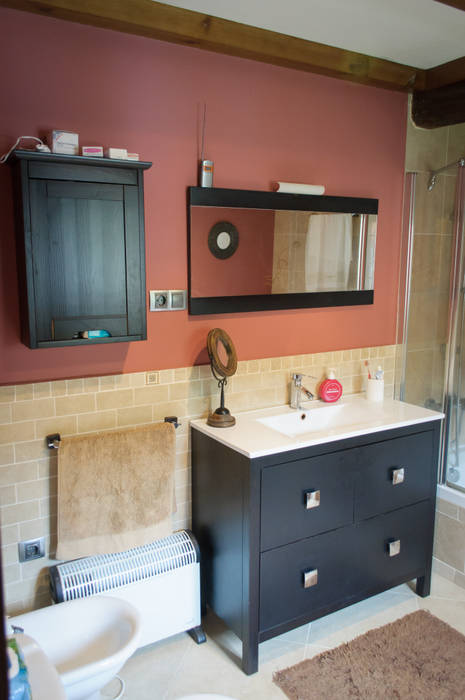 Rehabilitación en Laracha Intra Arquitectos Baños de estilo rural