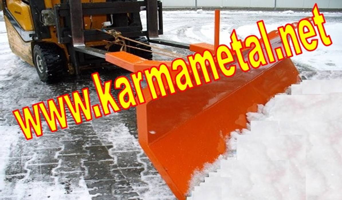 KARMA METAL-Forklift Kar Kum Mıcır Küreme Ataşmanı Kepçesi KARMA METAL Endüstriyel Spa