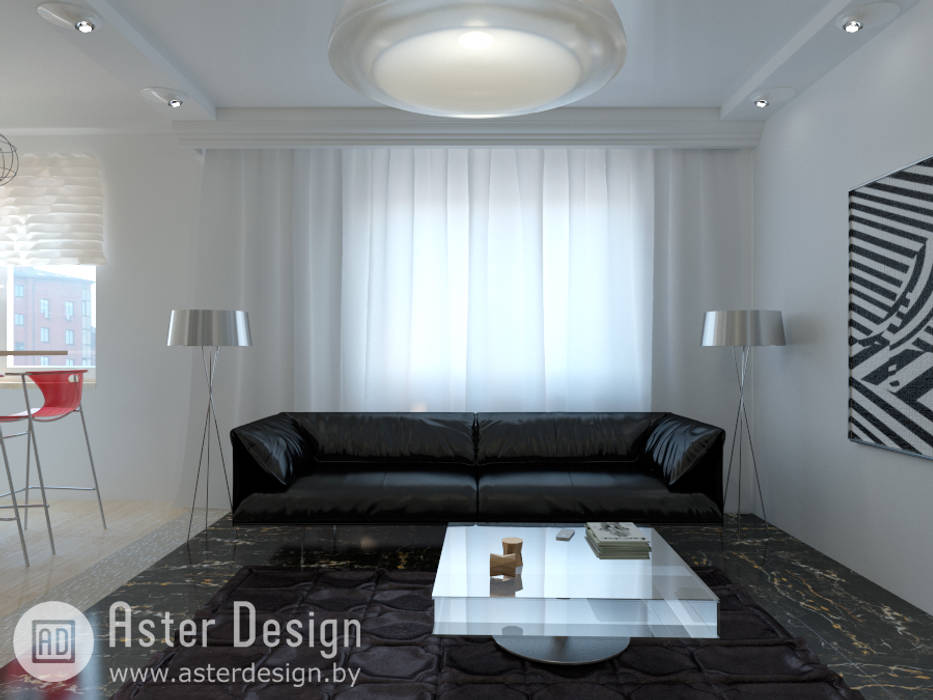Авторский интерьер ASTER DECO Гостиная в стиле минимализм дизайн гостиной,гостиная