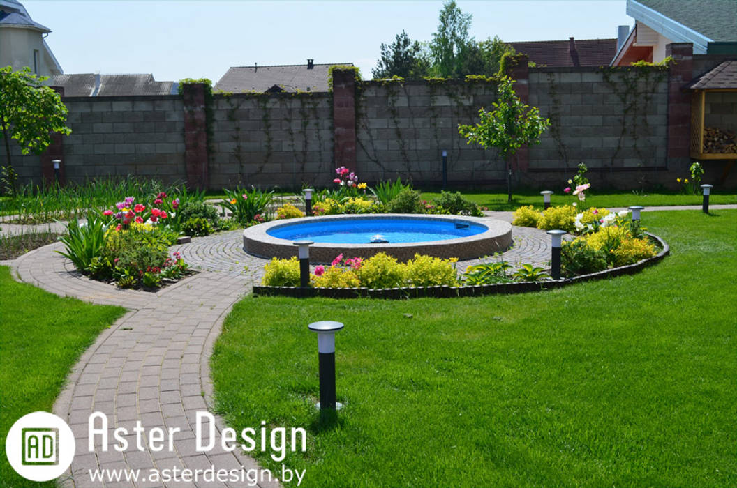 Ландшафтный дизайн в Валерьяново, Aster Garden Aster Garden Jardines de estilo ecléctico