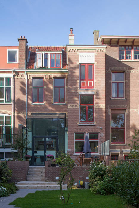 GLAZEN UITBOUW DUINWEG, HOYT architecten HOYT architecten Rumah Modern