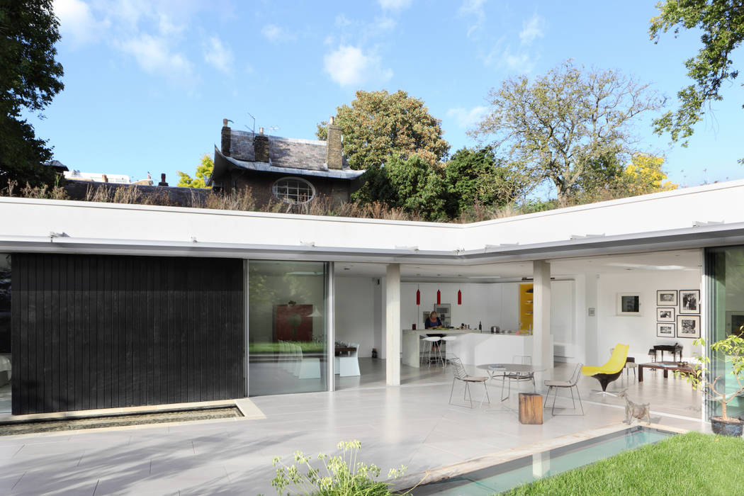 E2 PAVILION ECO HOUSE, BLACKHEATH E2 Architecture + Interiors Modern Houses