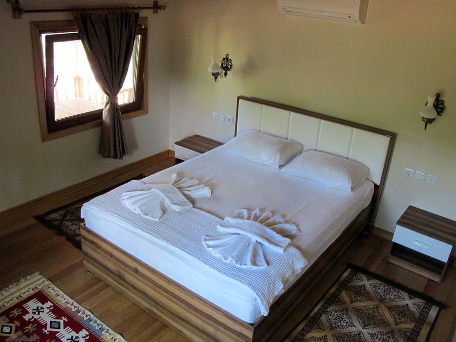 Çıralı Beach Bungalows, Cıralı Beach Bungalows Cıralı Beach Bungalows Mediterranean style bedroom