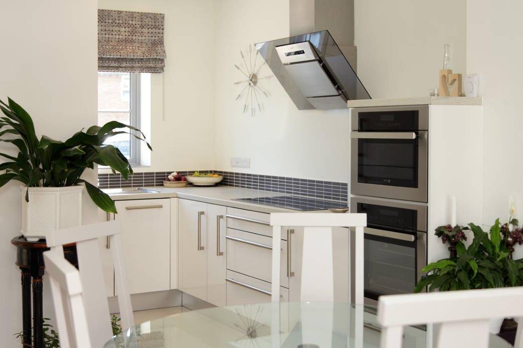 New build West Sussex UK At No 19 Minimalist kitchen