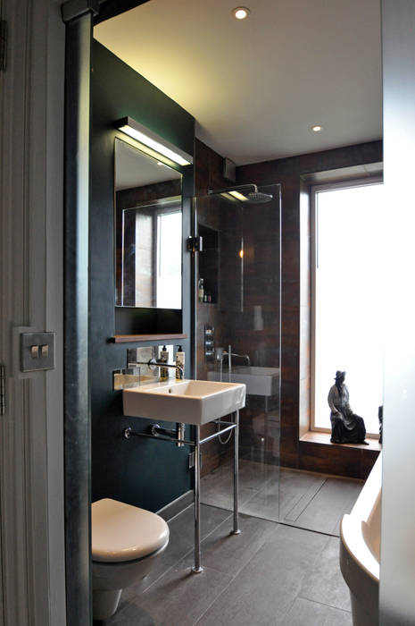 OPPIDANS ROAD, PRIMROSE HILL E2 Architecture + Interiors Modern Bathroom