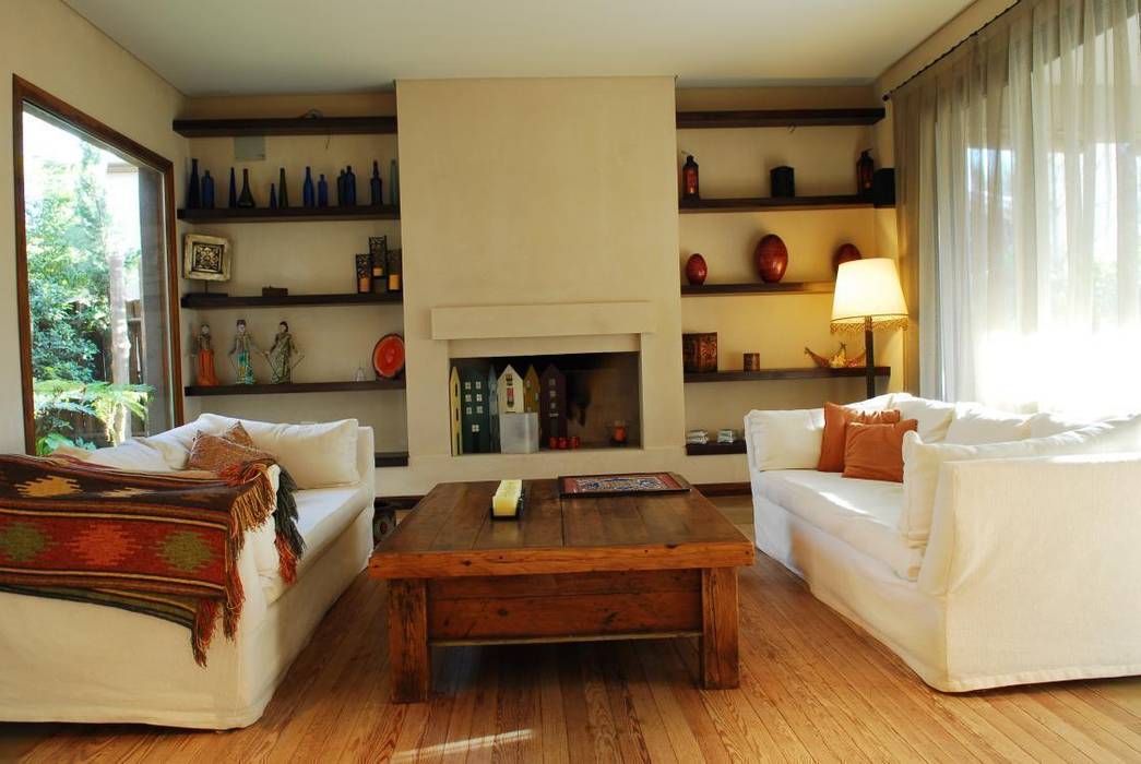 Rustieke & brocante woonkamer door parrado arquitectura | homify Rustieke & brocante woonkamer door parrado arquitectura | homify