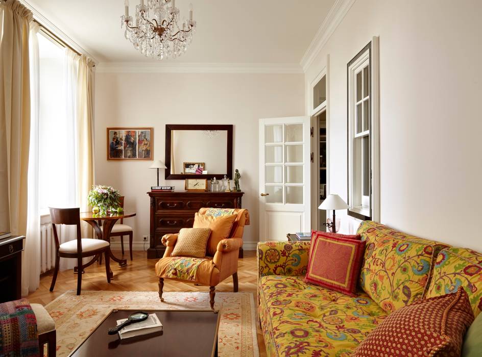Квартира на Остоженке, D'Seesion D'Seesion Classic style living room