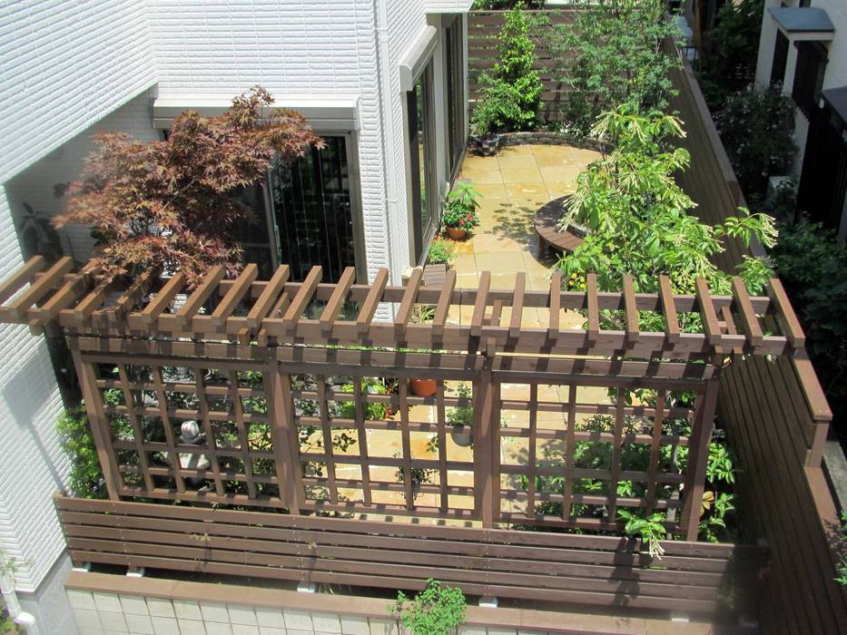 木漏れ日の庭, 空間工房 欅 空間工房 欅 Eclectic style garden