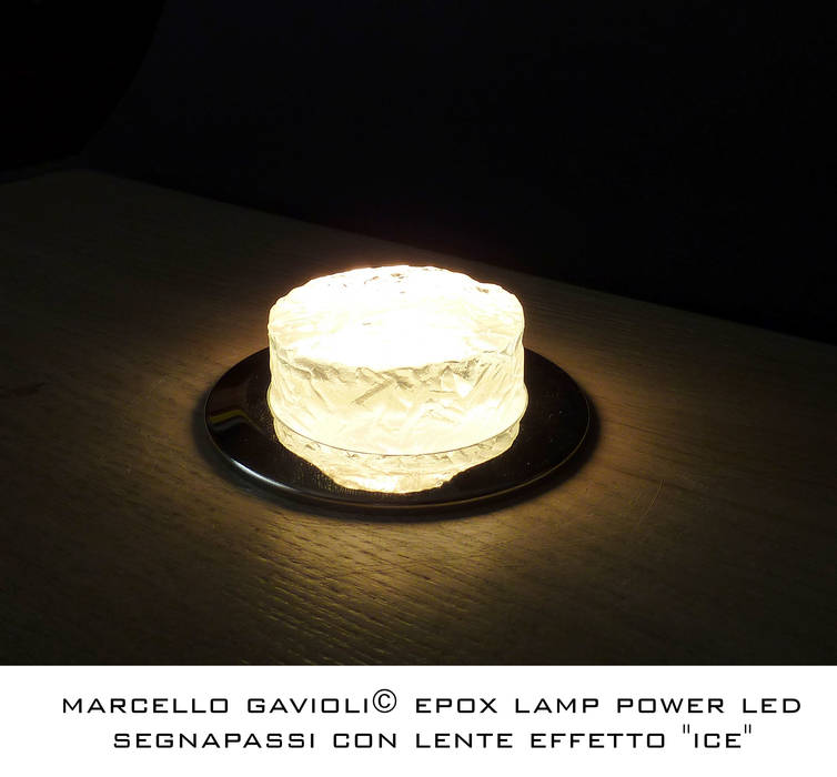 Lampade in resina, Marcello Gavioli Marcello Gavioli Salon moderne Eclairage