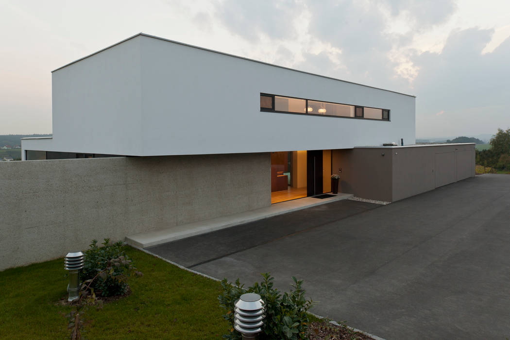 Wohnhaus P. - Oberösterreich, Frohring Ablinger Architekten Frohring Ablinger Architekten Casas modernas