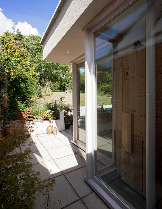 Private House in Epsom, Surrey, Francesco Pierazzi Architects Francesco Pierazzi Architects Moderner Wintergarten Massivholz Mehrfarbig