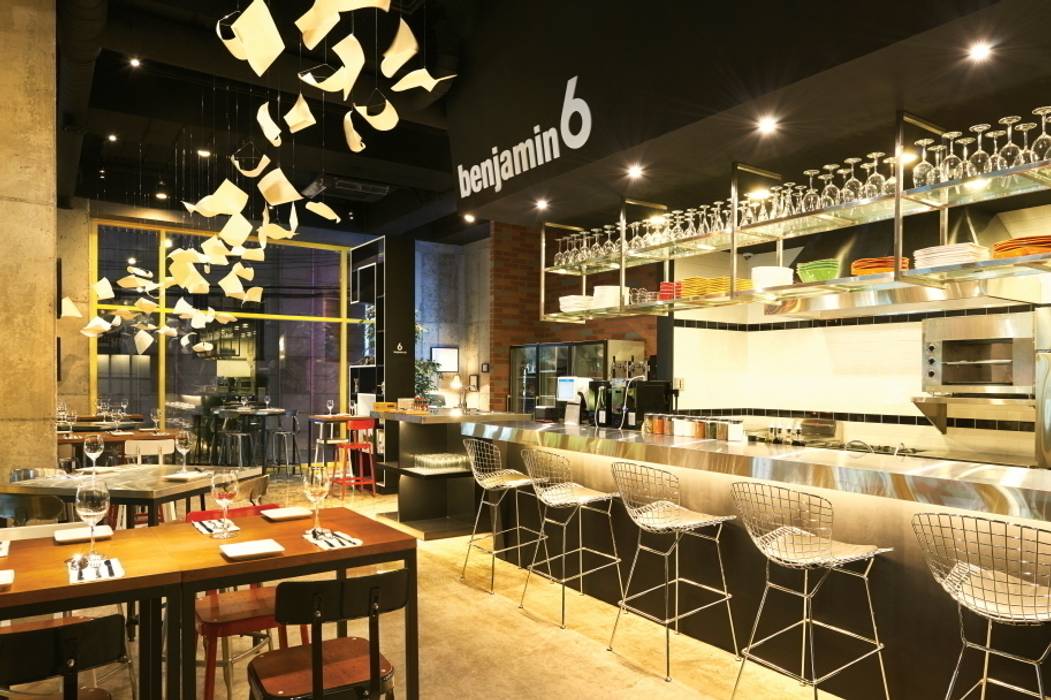 [DesigN m4]_식음공간 인테리어_BENJAMIN6, Design m4 Design m4 Commercial spaces Gastronomy