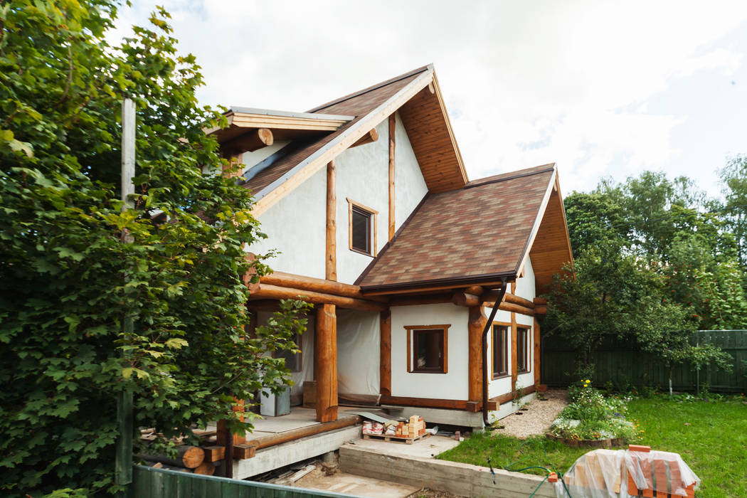 Smart Wood - post and beam, Smart Wood Smart Wood Дома в рустикальном стиле